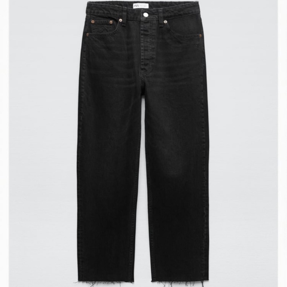 Zara Black Straight Jean